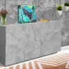 Credenza Aydee, cm 143x44h86,<Dmora Hot