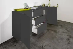 Credenza Aysha, cm 160x41h86,<Dmora Cheap