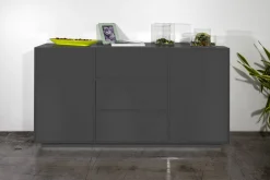 Credenza Aysha, cm 160x41h86,<Dmora Cheap