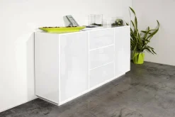 Credenza Aysha, cm 160x41h86,<Dmora Shop