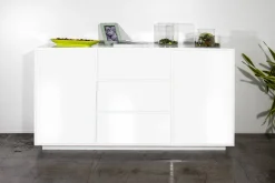 Credenza Aysha, cm 160x41h86,<Dmora Shop
