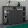 Credenza Bagnasco, 150x40h100 cm,<Dmora Clearance