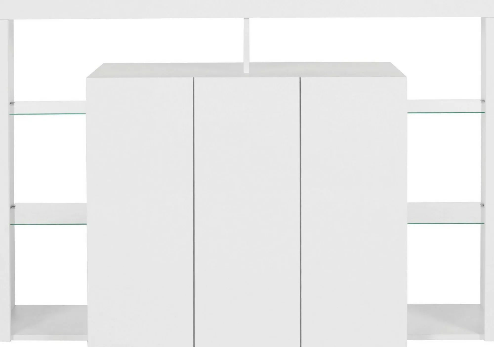 Credenza Bagnasco, 150x40h100 cm, lucido<Dmora Clearance