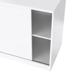 Credenza Bebinca, 50x119 h76 cm, Bianco<Dmora Flash Sale