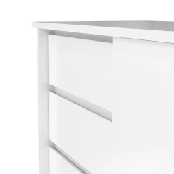 Credenza Bebinca, 50x119 h76 cm, Bianco<Dmora Flash Sale