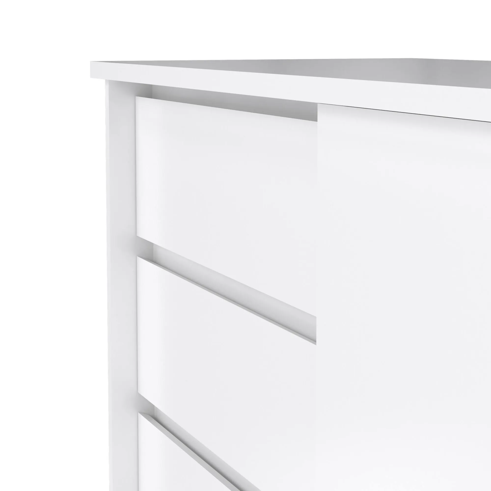 Credenza Bebinca, 50x119 h76 cm, Bianco<Dmora Flash Sale