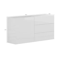 Credenza Benvenuta, cm 110x40h35,<Dmora Sale