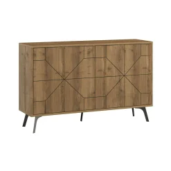 Credenza Brunale, 123x35h77 cm,<Dmora Fashion