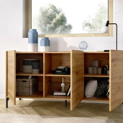 Credenza Dadop, 155x43h75 cm,<Dmora Fashion