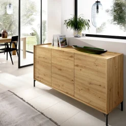 Credenza Dadop, 155x43h75 cm,<Dmora Fashion