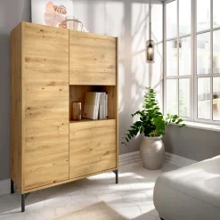 Credenza Damraba, 81x43h135 cm,<Dmora Hot