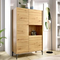 Credenza Damraba, 81x43h135 cm,<Dmora Hot