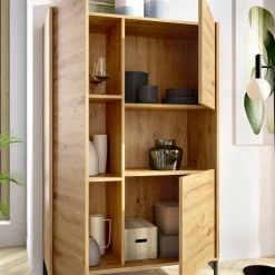 Credenza Damraba, 81x43h135 cm,<Dmora Hot