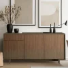 Credenza Davallon, 170x42h78 cm, Marrone e Noce<Dmora Store