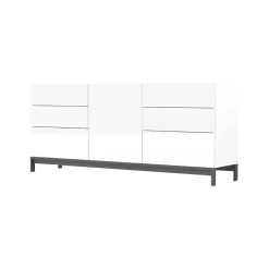 Credenza Dchaji, cm 170x40h47,<Dmora Clearance