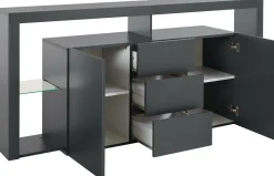Credenza Ddapozz, 180x40h80 cm,<Dmora New