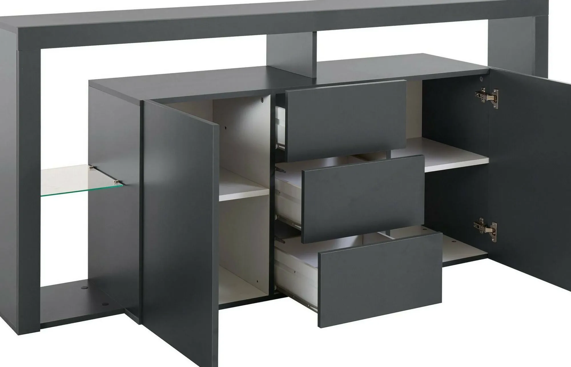 Credenza Ddapozz, 180x40h80 cm,<Dmora New
