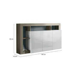 Credenza Ddistefan, 146x42 h93 cm,<Dmora New