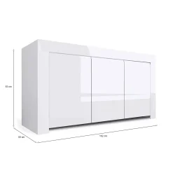 Credenza Dgeorg, 162x50 h83 cm,<Dmora Fashion