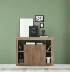 Credenza Dgober, 134x42 h102 cm,<Dmora Outlet