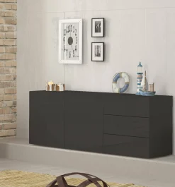 Credenza Dkraste, cm 170x40h35,<Dmora Cheap
