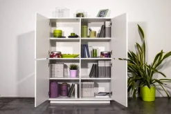 Credenza Dpaci, cm 100x41h126,<Dmora Clearance