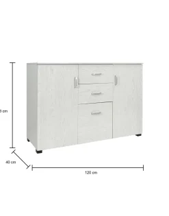 Credenza Dpavac, 120x40h83 cm,<Dmora Shop
