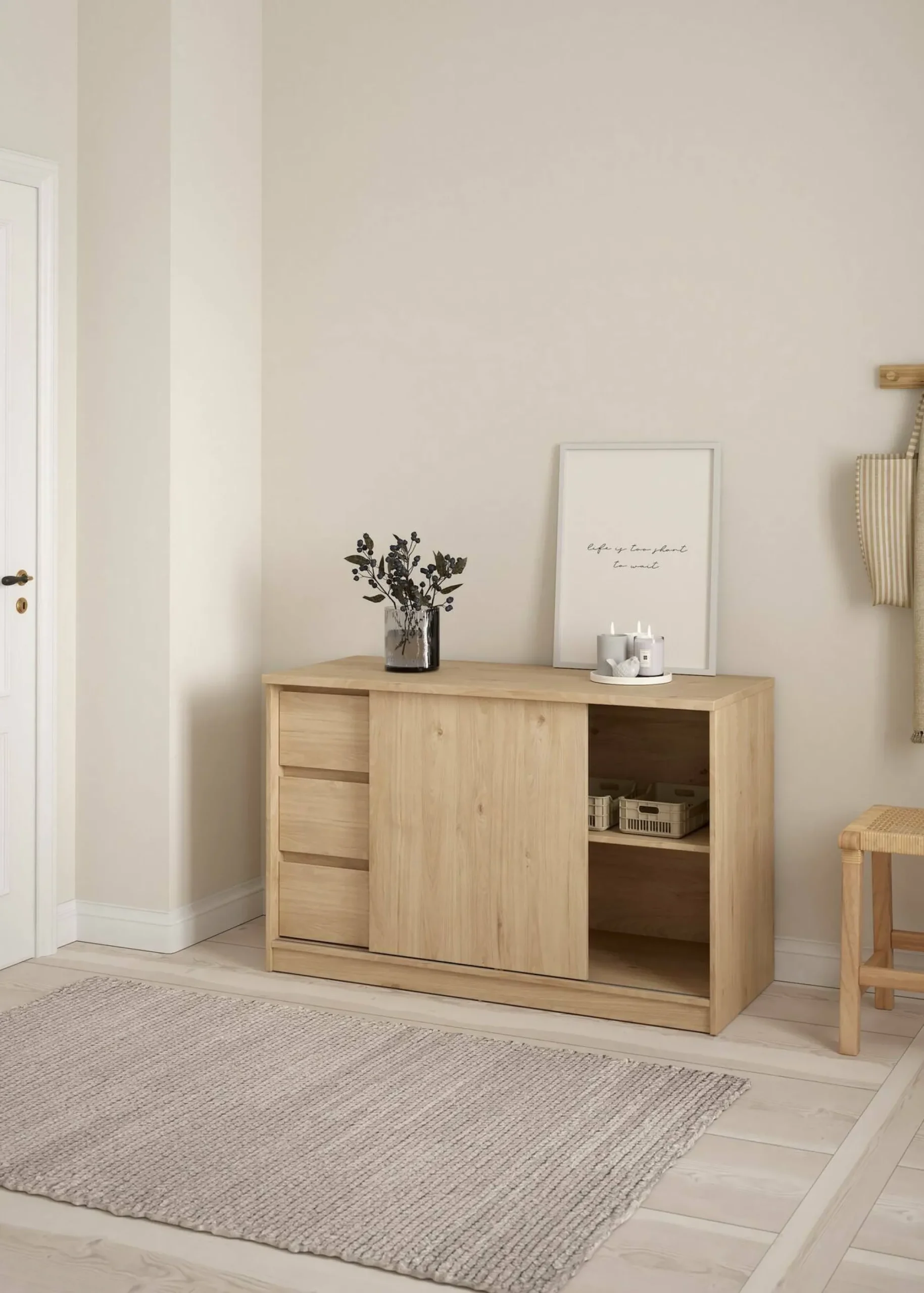 Credenza Dsatalin, 50x119 h76 cm,<Dmora Clearance