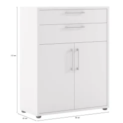 Credenza Dsuleman, 89x40 h113 cm,<Dmora Online