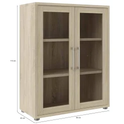 Credenza Dsupryah, 89x40 h113 cm,<Dmora Shop