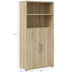 Credenza Dsvobod, 89x40 h186 cm,<Dmora Store