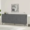 Credenza Earl, 184x35 h77 cm,<Dmora Clearance