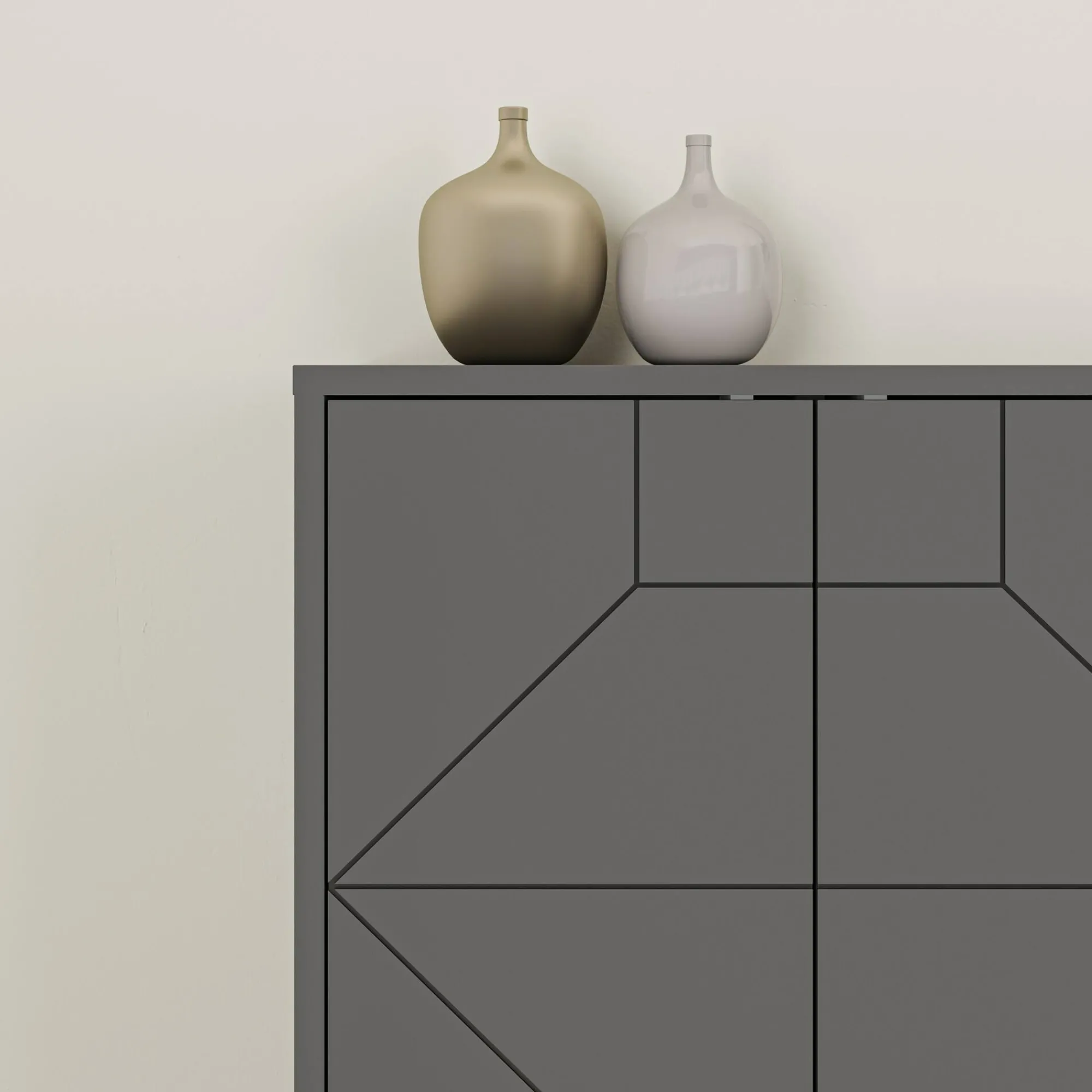 Credenza Earl, 184x35 h77 cm,<Dmora Clearance