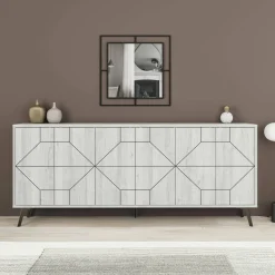 Credenza Earl, 184x35 h77 cm,<Dmora Hot