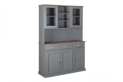 Credenza Flensburg, Buffet da soggiorno, Madia da salotto, Dispensa da cucina, 131x45 h191 cm,<Dmora Shop