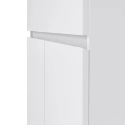 Credenza Genziana, 80x40 h100 cm, Bianco<Dmora Sale