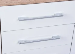 Credenza Gottingen, Buffet da soggiorno, Madia da salotto, Dispensa da cucina, 155x40 h87 cm,<Dmora Shop