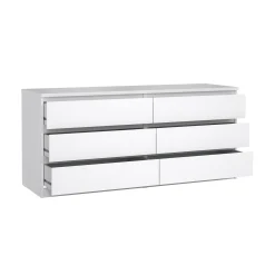 Credenza Joyce, 50x154 h68 cm, Bianco<Dmora Best Sale