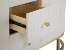 Credenza Lodovico, 120x40 h85 cm, Crema e Bianco<Dmora Flash Sale