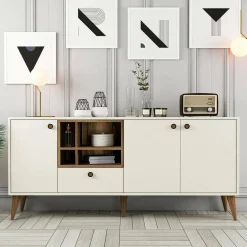 Credenza Lucertola, 180x35 h81 cm,<Dmora New