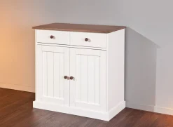 Credenza Magdeburg, Buffet da soggiorno, Madia da salotto, Dispensa da cucina, 90x45 h86 cm,<Dmora Best Sale