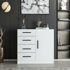 Credenza Neoguri, 90x47 h85 cm,<Dmora Flash Sale