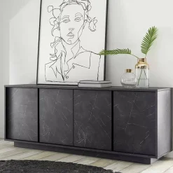 Credenza Nika, 180x43 h79 cm,<Dmora Outlet