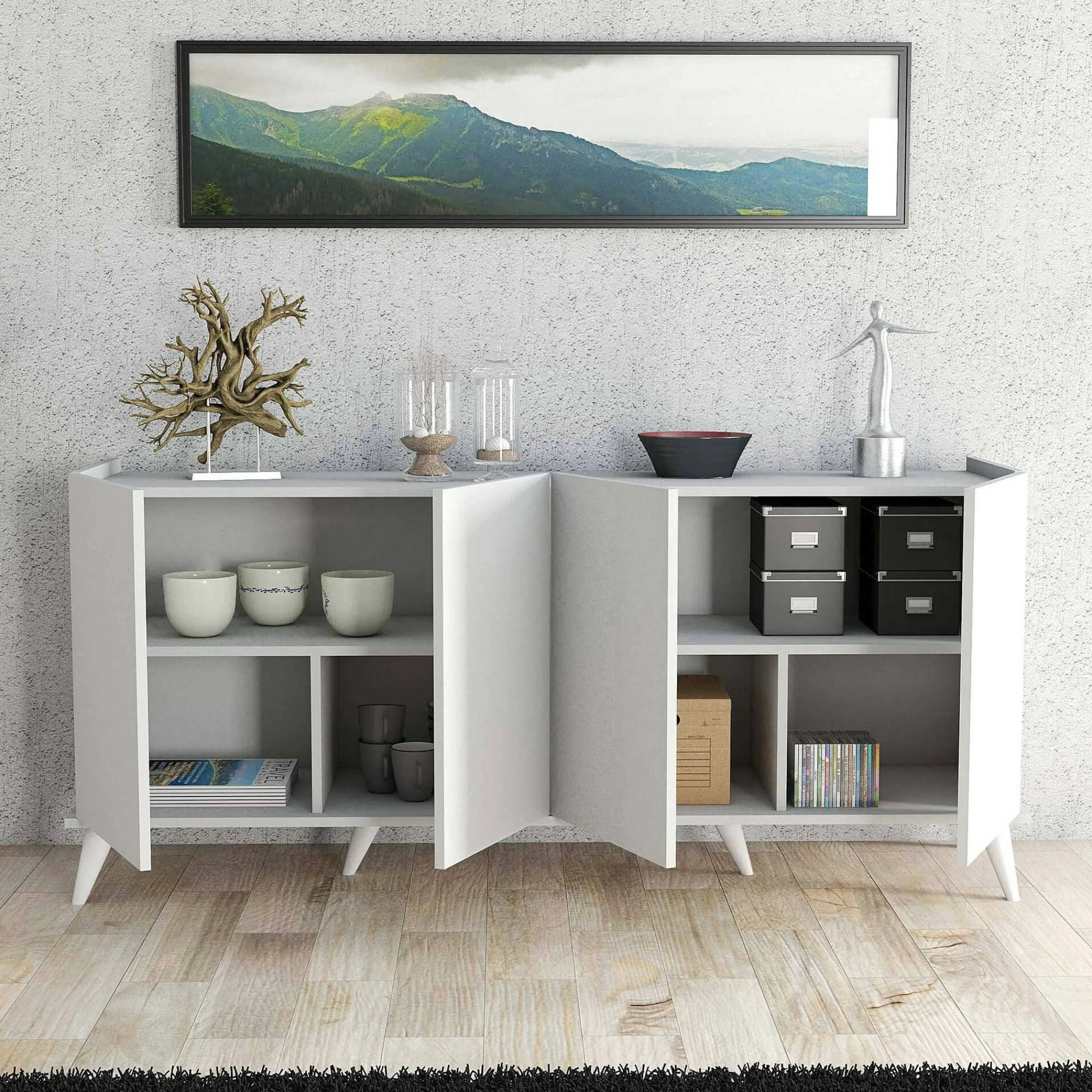 Credenza Paine, 180x45 h81 cm,<Dmora New