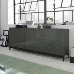 Credenza Pirite, cm 170x40h47,<Dmora Online