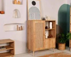 Credenza Sfalerite, 90x40h110 cm,<Dmora Flash Sale