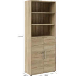 Credenza Valsesia, 89x40 h222 cm,<Dmora New