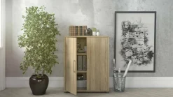 Credenza Warszawa, 89x40 h113 cm,<Dmora Online