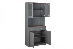 Credenza Wolfsburg, Buffet da soggiorno, Madia da salotto, Dispensa da cucina, 90x45 h191 cm,<Dmora Best