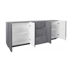 Credenza Zeus, cm 224x44h86,<Dmora Clearance